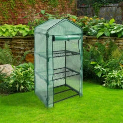 Relaxdays Serre De Jardin 60 X 46 Cm 3 étages Étagère Avec Bâche Amovible Balcon Terrasse Tente 8 Relaxdays Serre De Jardin 60 X 46 Cm 3 étages Étagère Avec Bâche Amovible Balcon Terrasse Tente -France Serre de jardin Soldes 2022 40010059 2