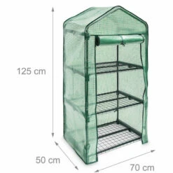 Relaxdays Serre De Jardin 60 X 46 Cm 3 étages Étagère Avec Bâche Amovible Balcon Terrasse Tente 10 Relaxdays Serre De Jardin 60 X 46 Cm 3 étages Étagère Avec Bâche Amovible Balcon Terrasse Tente -France Serre de jardin Soldes 2022 40010059 4