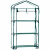 Serre De Jardin PVC/Acero Gardiun Leaf I 3 Étagères 69x49x130 Cm Vert Fermeture Glissière -France Serre de jardin Soldes 2022 41507599 1