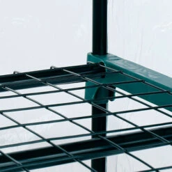 Serre De Jardin PVC/Acero Gardiun Leaf I 3 Étagères 69x49x130 Cm Vert Fermeture Glissière -France Serre de jardin Soldes 2022 41507599 5