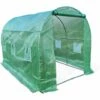 ALICE'S GARDEN Serre De Jardin Tunnel En Polyéthylène 6m². Serre Maraichère - Vert -France Serre de jardin Soldes 2022 46990458 1