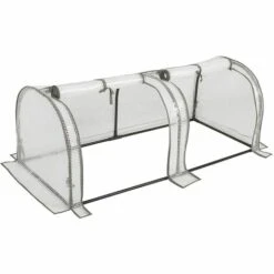 WOLTU Serre De Jardin Imperméable 130g/m2. Serre Bâche PE. 130x60x50cm