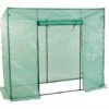 SPETEBO Serre à Tomates - Vert - 200x77x169cm -France Serre de jardin Soldes 2022 49193281 1