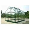 LA MAISON DU JARDIN Serre En Verre Trempé 4 Mm Modèle 86 + Base - 4,7 M² - Alu Peint Vert 1 LA MAISON DU JARDIN Serre En Verre Trempé 4 Mm Modèle 86 + Base - 4,7 M² - Alu Peint Vert -France Serre de jardin Soldes 2022 49605450 1