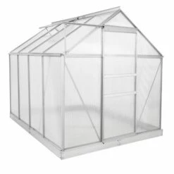 Zelsius Serre En Aluminium Avec Base | 250 X 190 Cm | Panneaux De 6 Mm, 4,75m² 10 Zelsius Serre En Aluminium Avec Base | 250 X 190 Cm | Panneaux De 6 Mm, 4,75m² -France Serre de jardin Soldes 2022 49701785 4