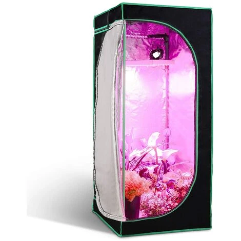 FIXKIT Tente De Croissance Des Plantes,Grow Tent En Serre | Chambre De Culture Intérieur | Tente Plante Chambre Noire (60 X 60 X 140 Cm) 4 FIXKIT Tente De Croissance Des Plantes,Grow Tent En Serre | Chambre De Culture Intérieur | Tente Plante Chambre Noire (60 X 60 X 140 Cm) – Image 2