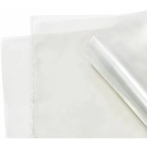 TECPLAST Bâche Pour Serre 6x3 M 200SE - Bâche Plastique Transparente Pour Serre De Jardin - Haute Performance - Made In France - Transparente 6 TECPLAST Bâche Pour Serre 6x3 M 200SE - Bâche Plastique Transparente Pour Serre De Jardin - Haute Performance - Made In France - Transparente – Image 4