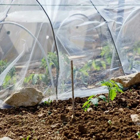 TECPLAST Bâche Pour Serre 6x3 M 200SE - Bâche Plastique Transparente Pour Serre De Jardin - Haute Performance - Made In France - Transparente 7 TECPLAST Bâche Pour Serre 6x3 M 200SE - Bâche Plastique Transparente Pour Serre De Jardin - Haute Performance - Made In France - Transparente – Image 5