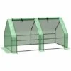 Outsunny Mini Serre De Jardin Serre à Tomates Dim. 180L X 90l X 90H Cm Acier PE Haute Densité 140 G/m² Anti-UV 2 Fenêtres Zippées Enroulables Vert - Vert 1 Outsunny Mini Serre De Jardin Serre à Tomates Dim. 180L X 90l X 90H Cm Acier PE Haute Densité 140 G/m² Anti-UV 2 Fenêtres Zippées Enroulables Vert - Vert -France Serre de jardin Soldes 2022 50909090 1