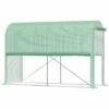 Outsunny Serre De Jardin Serre à Tomates Dim. 3L X 1l X 2H M Porte Zippée Déroulante 2 Fenêtres Latérales Enroulables Acier PE Haute Densité Vert - Vert 2 Outsunny Serre De Jardin Serre à Tomates Dim. 3L X 1l X 2H M Porte Zippée Déroulante 2 Fenêtres Latérales Enroulables Acier PE Haute Densité Vert - Vert -France Serre de jardin Soldes 2022 50909097 1