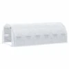 Outsunny Serre De Jardin Tunnel 18 M² Dim. 5,97L X 3,02l X 2H M - 12 Fenêtres, Porte Zippée Enroulable - Châssis Tubulaire Acier Galvanisé, Bâche PE Haute Densité Blanc - Blanc 1 Outsunny Serre De Jardin Tunnel 18 M² Dim. 5,97L X 3,02l X 2H M - 12 Fenêtres, Porte Zippée Enroulable - Châssis Tubulaire Acier Galvanisé, Bâche PE Haute Densité Blanc - Blanc -France Serre de jardin Soldes 2022 50909121 1