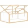 Outsunny Mini Serre De Jardin Serre à Tomates Dim. 102L X 71l X 53H Cm Double Toit Ouvrable 2 Niveaux Panneaux Polycarbonate Bois Sapin Pré-huilé - Beige 1 Outsunny Mini Serre De Jardin Serre à Tomates Dim. 102L X 71l X 53H Cm Double Toit Ouvrable 2 Niveaux Panneaux Polycarbonate Bois Sapin Pré-huilé - Beige -France Serre de jardin Soldes 2022 50909131 1