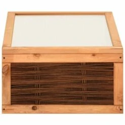 LES TENDANCES Serre 60x80x45 Cm Bois De Pin Massif Et Saule 10 LES TENDANCES Serre 60x80x45 Cm Bois De Pin Massif Et Saule -France Serre de jardin Soldes 2022 51189642 4