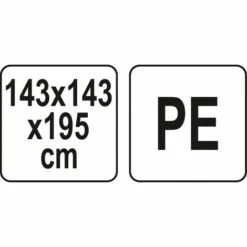 FLO Serre - PE - 195x143x143 Cm -France Serre de jardin Soldes 2022 51231178 4