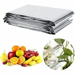 LITZEE Film Réfléchissant De Plante En Argent 2Pcs, Feuille De Couverture Réfléchissante à Effet De Serre à Effet De Serre Plantant Des Raccords 210 * 120cm 9 LITZEE Film Réfléchissant De Plante En Argent 2Pcs, Feuille De Couverture Réfléchissante à Effet De Serre à Effet De Serre Plantant Des Raccords 210 * 120cm -France Serre de jardin Soldes 2022 51553972 3