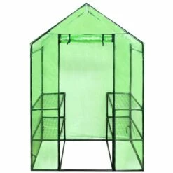 YOUTHUP Serre De Jardin à 4 étagères - Vert -France Serre de jardin Soldes 2022 51866770 2