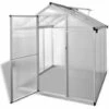 YOUTHUP Serre Aluminium Renforcé 3,46 M2 - Transparent -France Serre de jardin Soldes 2022 51867085 1