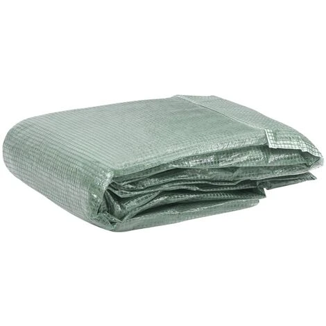 YOUTHUP Couverture De Remplacement De Serre (13,5m²) 300x450x200cm Vert 4 YOUTHUP Couverture De Remplacement De Serre (13,5m²) 300x450x200cm Vert – Image 2