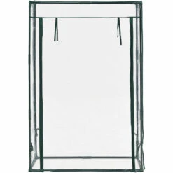 Serre De Tomates Terzigno En Acier Et PVC à Porte Zippée 100 X 50 X 150 Cm [en.casa] -France Serre de jardin Soldes 2022 51903994 5