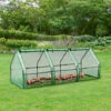 Châssis De Jardin Höflein à 3 Fenêtres En Acier Et Polyéthylène 240 X 90 X 90 Cm Vert [en.casa] -France Serre de jardin Soldes 2022 51904000 1