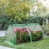 Châssis De Jardin Nissewaard à 2 Fenêtres En Acier Et Polyéthylène 180 X 90 X 90 Cm Vert [en.casa] -France Serre de jardin Soldes 2022 51904022 1