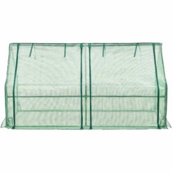 Châssis De Jardin Nissewaard à 2 Fenêtres En Acier Et Polyéthylène 180 X 90 X 90 Cm Vert [en.casa] -France Serre de jardin Soldes 2022 51904022 5