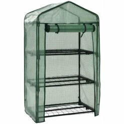 Topdeal Mini-serre à 3 Niveaux 69x49x125 Cm -France Serre de jardin Soldes 2022 52091740 5