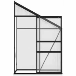 Topdeal Serre Anthracite Aluminium 1,44 M³ FF312048_FR -France Serre de jardin Soldes 2022 52099969 5