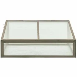 Topdeal Serre 100x65x40 Cm Bois De Sapin FF314851_FR 11 Topdeal Serre 100x65x40 Cm Bois De Sapin FF314851_FR -France Serre de jardin Soldes 2022 52100611 5