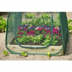 Topdeal Serre Pop Up 100 X 100 X 100 Cm Nature FF403674_FR -France Serre de jardin Soldes 2022 52101667 4