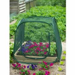 Topdeal Serre Pop Up 100 X 100 X 100 Cm Nature FF403674_FR -France Serre de jardin Soldes 2022 52101667 5