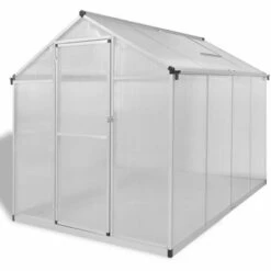 Topdeal Serre Renforcée En Aluminium Avec Cadre De Base 4,6 M² VDFF26454_FR 8 Topdeal Serre Renforcée En Aluminium Avec Cadre De Base 4,6 M² VDFF26454_FR -France Serre de jardin Soldes 2022 52101766 2