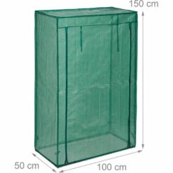 Relaxdays Serre De Jardin Tomate, Balcon, Protection, Bâche, HLP 150x100x50 Cm, Acier, PE, Vert 11 Relaxdays Serre De Jardin Tomate, Balcon, Protection, Bâche, HLP 150x100x50 Cm, Acier, PE, Vert -France Serre de jardin Soldes 2022 52199598 5