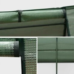 ALICE'S GARDEN Mini Serre De Jardin - Ciboulette - 2.5m². Serre Châssis En Polyéthylène - Vert -France Serre de jardin Soldes 2022 52536538 3