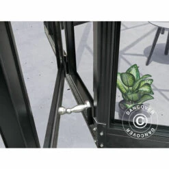 DANCOVER Kiosque De Jardin En Verre Hexagonale 7,2m², 3,04x2,63x2,73m Avec Socle, Noir - Noir 8 DANCOVER Kiosque De Jardin En Verre Hexagonale 7,2m², 3,04x2,63x2,73m Avec Socle, Noir - Noir -France Serre de jardin Soldes 2022 52664424 3