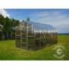 DANCOVER Serre En Polycarbonate TITAN Dome 320, 10m², 2,5x4m, Argent - Argenté -France Serre de jardin Soldes 2022 52664557 1