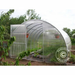 DANCOVER Serre En Polycarbonate, Strong NOVA 12m², 3x4m, Silver - Argenté -France Serre de jardin Soldes 2022 52664572 3