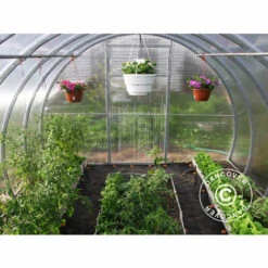 DANCOVER Serre En Polycarbonate, Strong NOVA 12m², 3x4m, Silver - Argenté -France Serre de jardin Soldes 2022 52664572 5