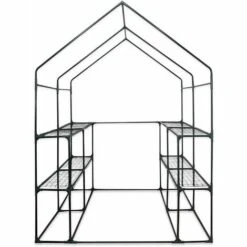 ALICE'S GARDEN Serre De Jardin Basilic 2m² Avec 8 étagères En Polyéthylène - Vert 10 ALICE'S GARDEN Serre De Jardin Basilic 2m² Avec 8 étagères En Polyéthylène - Vert -France Serre de jardin Soldes 2022 52666037 4