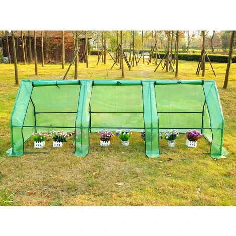 HABITAT ET JARDIN SERRE CHASSIS PETUNIA - 2.43M² - 2.7 X 0.9 X 0.9 M 4 HABITAT ET JARDIN SERRE CHASSIS PETUNIA - 2.43M² - 2.7 X 0.9 X 0.9 M – Image 2