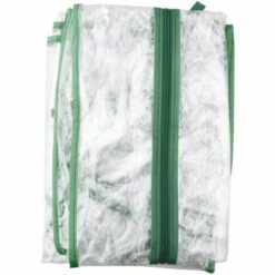 SUPERMARKET Housse De Rechange Pour Mini Serre - 4 étages - En PVC Transparent - Étanche - Pour Le Jardin - Pour L'intérieur Et L'extérieur - Support En Fer Non Inclus,Une Pièce, Vert Transparent,Superma