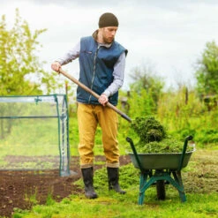 Relaxdays Serre De Jardin Avec Bâche En PVC, Porte Enroulable, HxLxP : 92x124x42 Cm, Système D'emboîtement, Transparente -France Serre de jardin Soldes 2022 53753486 4