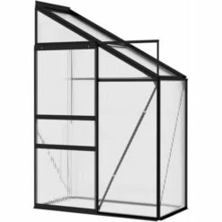 LANGRAY Serre Anthracite Aluminium 1,38 M³ Maison & Jardin -France Serre de jardin Soldes 2022 53826704 5