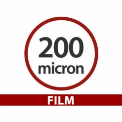 DANCOVER Film De Bricolage Pour Serre 200Mic, 6x60m, 1 Rouleau, Transparent - Transparent