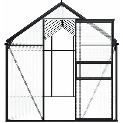 Hommoo Serre Anthracite Aluminium 9,31 M² 5 Hommoo Serre Anthracite Aluminium 9,31 M² – Image 3