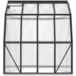VidaXL Serre Avec Cadre De Base Anthracite 6,66 M² Aluminium - Anthracite -France Serre de jardin Soldes 2022 54342521 5