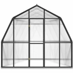 VidaXL Serre Avec Cadre De Base Anthracite 9,98 M² Aluminium - Anthracite -France Serre de jardin Soldes 2022 54342522 3