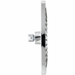 LIFCAUSAL Pommeau De Douche Pluie Carré De 8 Pouces G1/2 Pommeau De Douche Haute Pression Réglable Pommeau De Douche à Jet De Salle De Bain Remplacement Du Pommeau De Douche Pluie En Chrome Poli -France Serre de jardin Soldes 2022 54423502 5