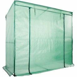 FLOORDIREKT Serre Botanique Environ 1,6 M² 200x78x170 Cm - Vert -France Serre de jardin Soldes 2022 54638232 2