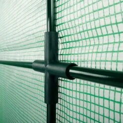 FLOORDIREKT Serre Botanique Environ 1,6 M² 200x78x170 Cm - Vert -France Serre de jardin Soldes 2022 54638232 5